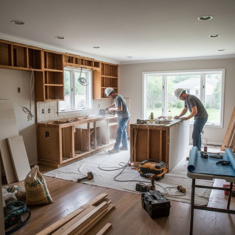 Stairwell Renovation in Littleton, CO
