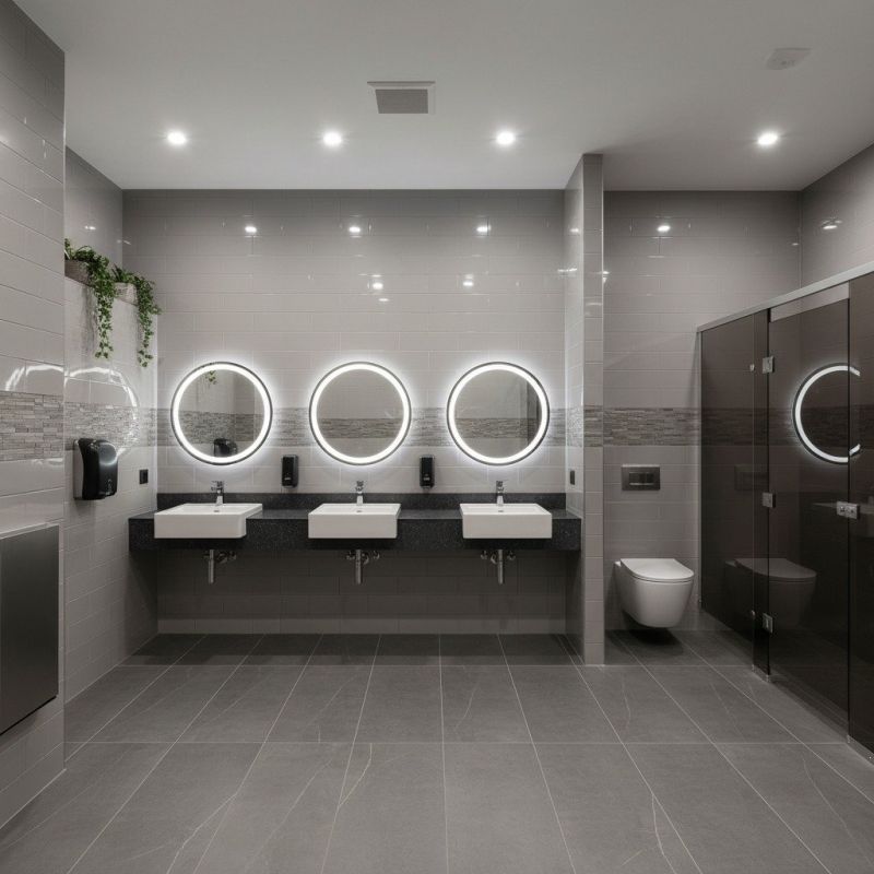Industrial Bathroom Renovation in Longmont, CO